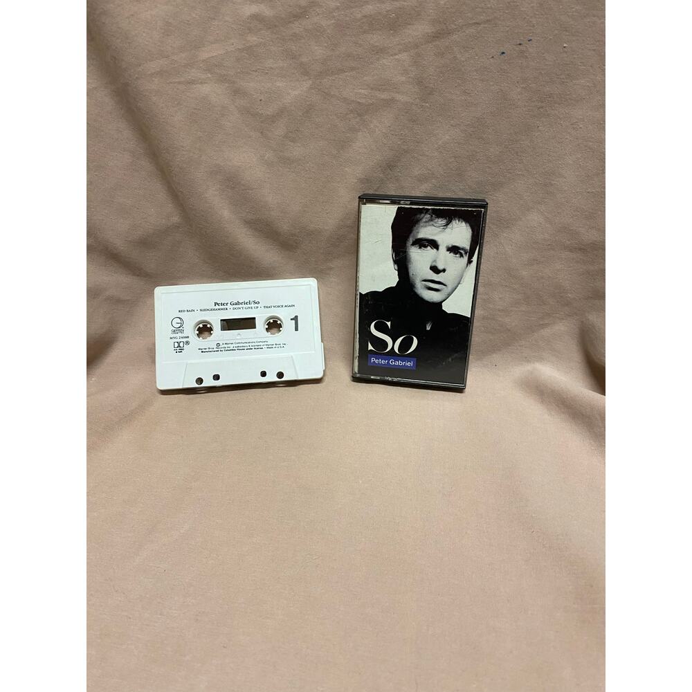 So by Peter Gabriel (Cassette, May-1986, Geffen)